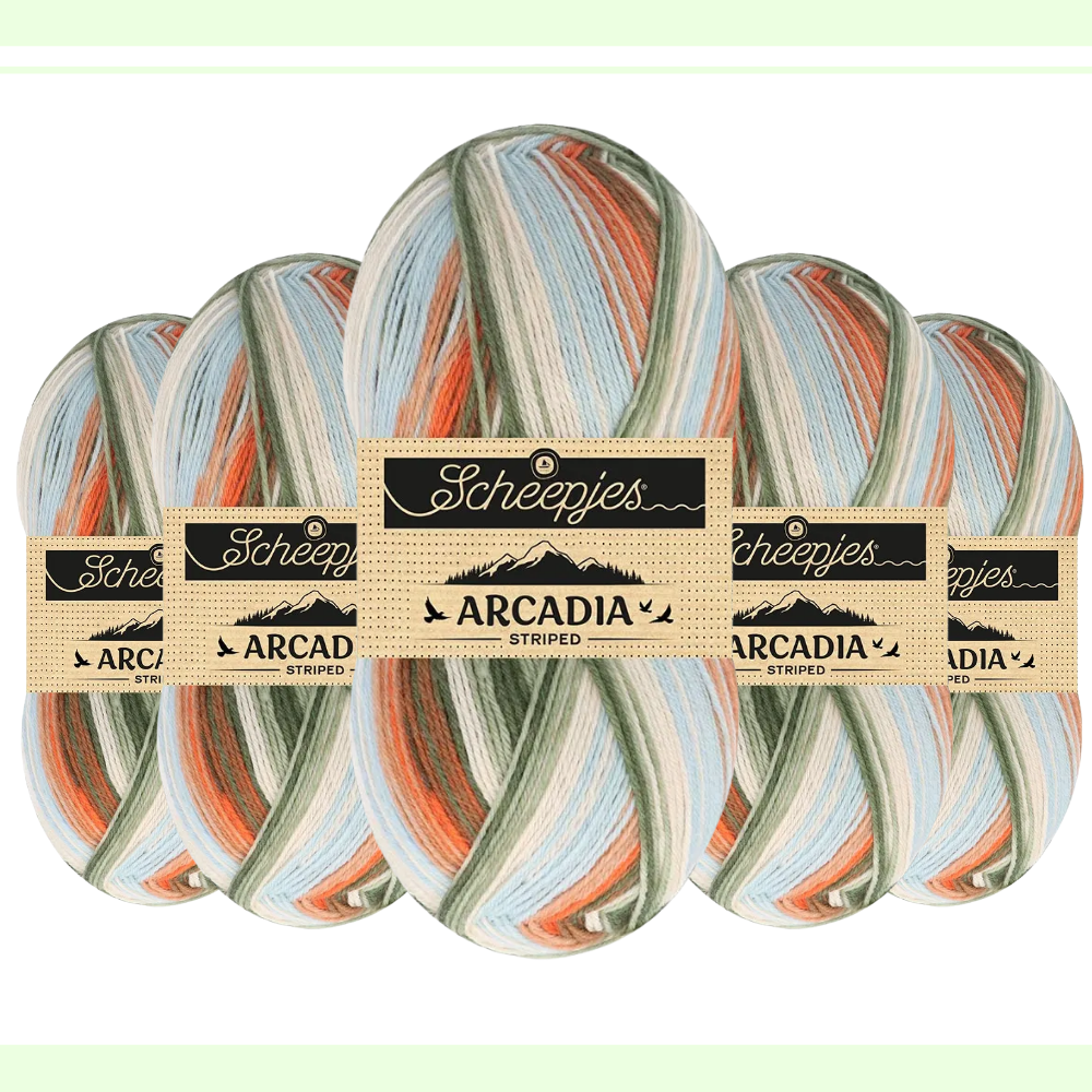 単品】ソックヤーン ロングピッチ アルカディア 913 Scheepjes