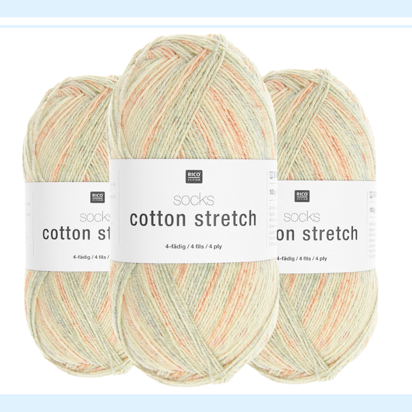 【予約】【単品】コットンストレッチ 001 Pastel