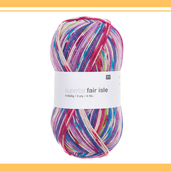 【単品】ソックヤーン フェアアイル 002 RICO DESIGN－リコ・デザイン