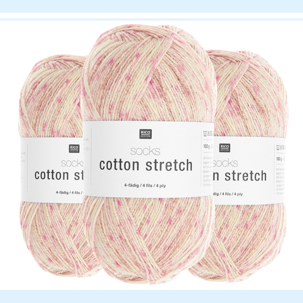 【予約】【単品】コットンストレッチ 002 Pinky