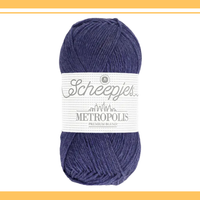 【単品】単色ソックヤーン 50g メトロポリス 003 ダラス Scheepjes-シェイプイェス003 ダラス