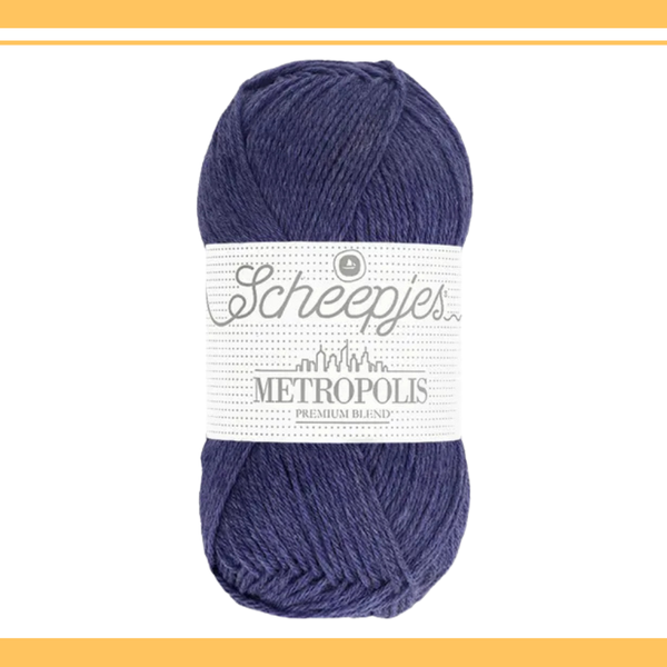 【単品】単色ソックヤーン 50g メトロポリス 003 ダラス Scheepjes-シェイプイェス003 ダラス