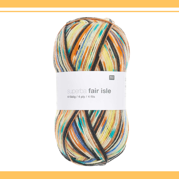 【単品】ソックヤーンフェアアイル 003 RICO DESIGN－リコ・デザイン