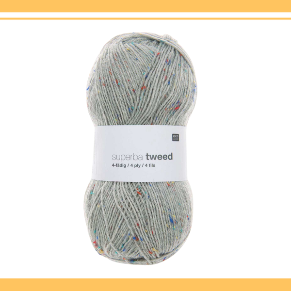 【単品】ツイードソックヤーン 007-RICO DESIGN