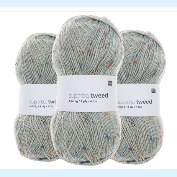 【単品】ツイードソックヤーン 007-RICO DESIGN