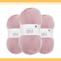 【単色】【単品】 バンブー  008 スモーキーピンク RICO DESIGN