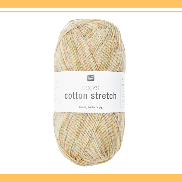 【予約】【単品】コットンストレッチ 009 Peaches