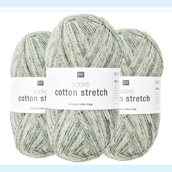 【予約】【単品】コットンストレッチ 012 Blueberries