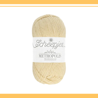 【丈夫で編みやすい】【単色】メトロポリス 078 リヨン Scheepjes- 50g