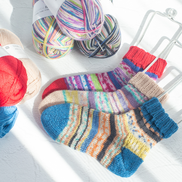 【セット】ソックヤーン フェアアイル+プレミアム  RICO DESIGN－リコ・デザイン