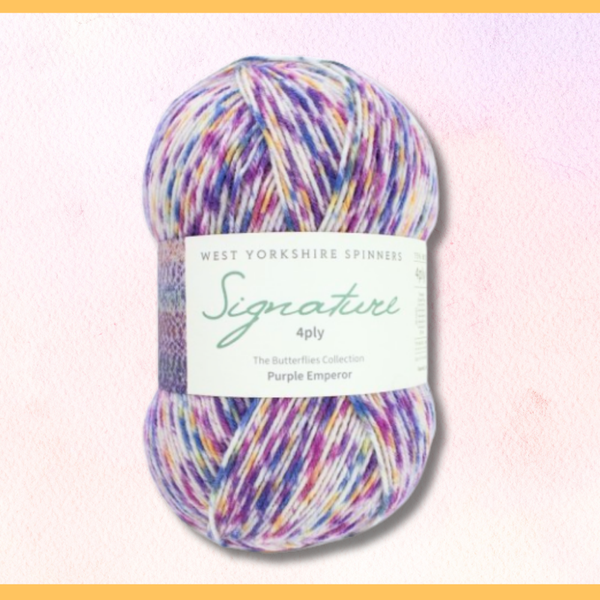 【予約】【単品】シグネチャー 4ply バタフライ 1244