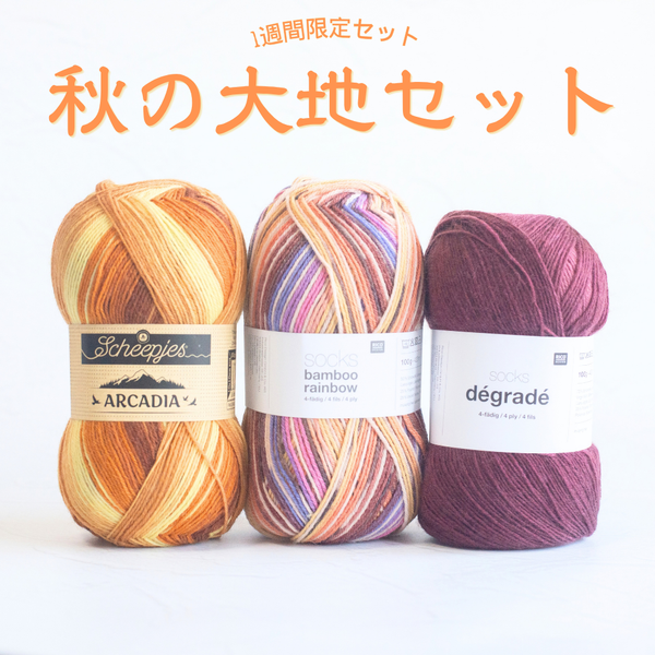 【数量限定】【1週間限定セット】🍂けいとやで人気の毛糸と今後発売の毛糸を入れた！
