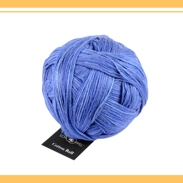 【単品】コットン・ソックヤーン 単色 コットンボール 2275 SCHOPPEL-ショッペル