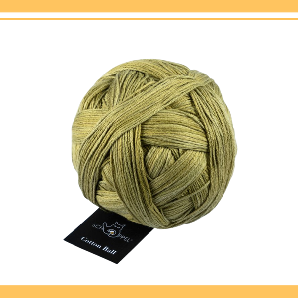 【単品】コットン・ソックヤーン 単色 コットンボール 2286 SCHOPPEL-ショッペル