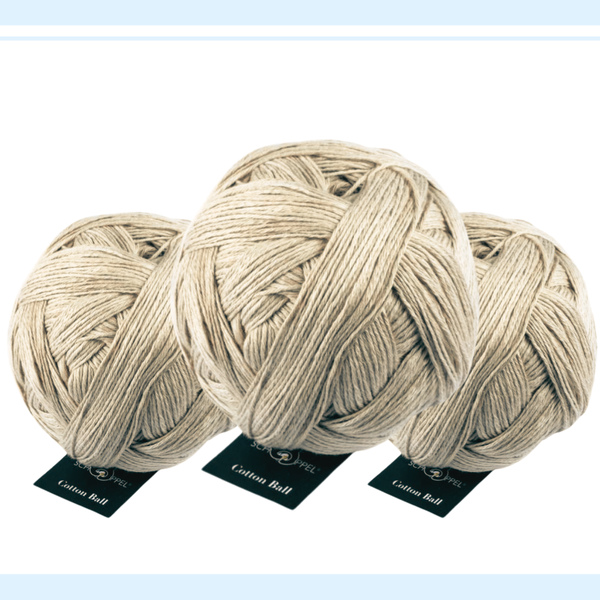 【単品】コットン・ソックヤーン 単色 コットンボール 2345 SCHOPPEL-ショッペル