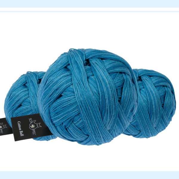 【単品】コットン・ソックヤーン 単色 コットンボール 2556 SCHOPPEL-ショッペル