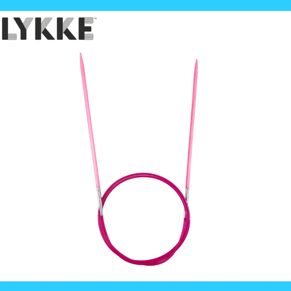 輪針 木製 ブラッシュピンク LYKKE－リッケ