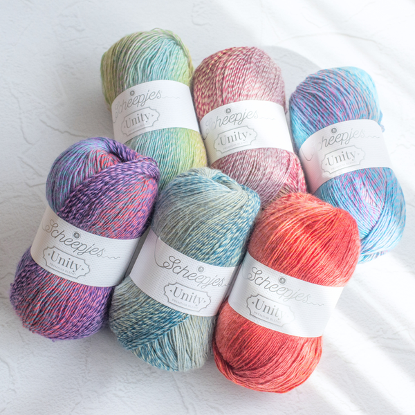 【6個セット】 ソックヤーン We love Unity(旧アワートライブ) ! Scheepjes シェイプイェス