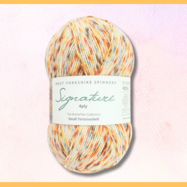 【単品】シグネチャー 4ply バタフライ 1243