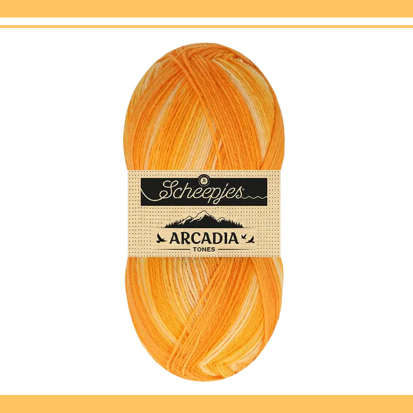 【予約】【単品】ソックヤーン トーン アルカディア 705 Scheepjes-シェイプイェス