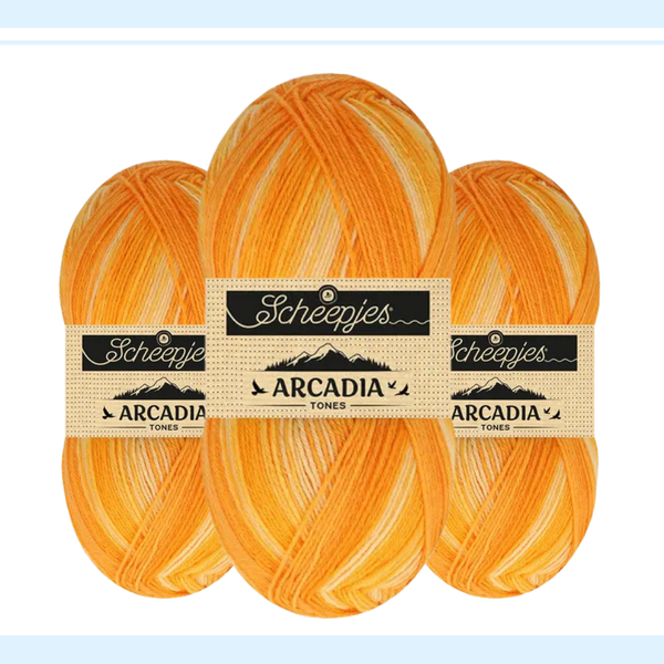 【予約】【単品】ソックヤーン トーン アルカディア 705 Scheepjes-シェイプイェス