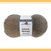 【単品】ソックヤーン単色 アドミラール 7398M キャメル SCHOPPEL-ショッペル