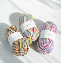 【3個セット】段染めソックヤーンフェアアイル  RICO DESIGN－リコ・デザイン