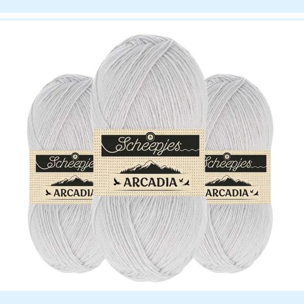 【予約】【単品】ソックヤーン 単色 アルカディア 802 Scheepjes-シェイプイェス