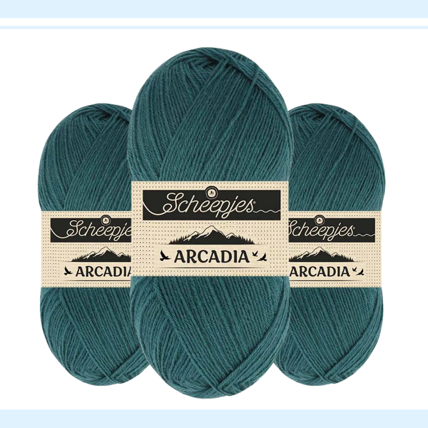 【予約】【単品】ソックヤーン 単色 アルカディア 805 Scheepjes-シェイプイェス