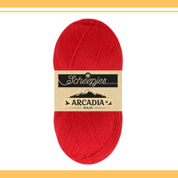 【予約】【単品】ソックヤーン 単色 アルカディア 808 Scheepjes-シェイプイェス