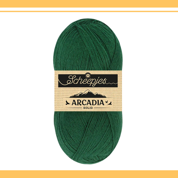 【予約】【単品】ソックヤーン 単色 アルカディア 809 Scheepjes-シェイプイェス
