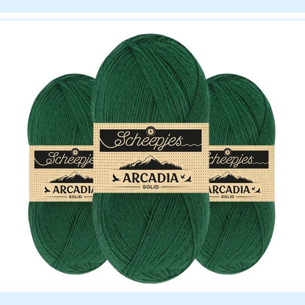 【予約】【単品】ソックヤーン 単色 アルカディア 809 Scheepjes-シェイプイェス