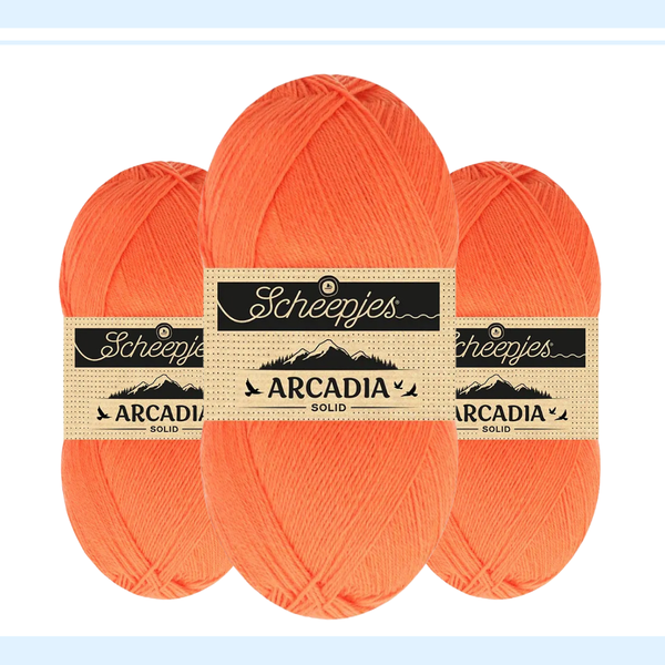 【予約】【単品】ソックヤーン 単色 アルカディア 810 Scheepjes-シェイプイェス