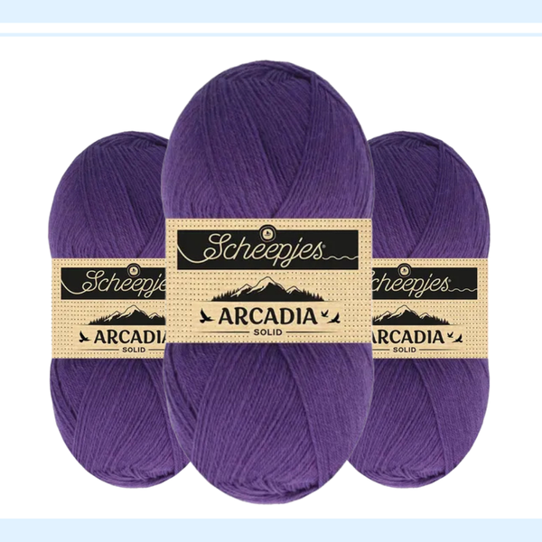 【予約】【単品】ソックヤーン 単色 アルカディア 811 Scheepjes-シェイプイェス