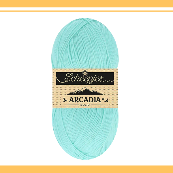 【予約】【単品】ソックヤーン 単色 アルカディア 818 Scheepjes-シェイプイェス