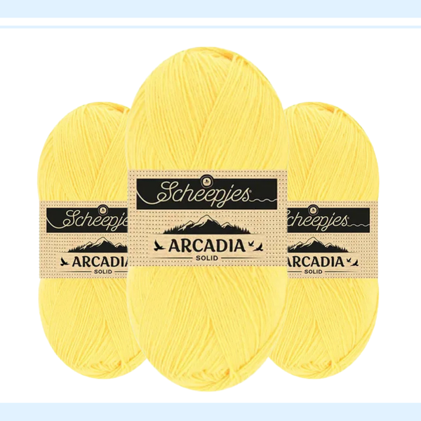 【予約】【単品】ソックヤーン 単色 アルカディア 822 Scheepjes-シェイプイェス