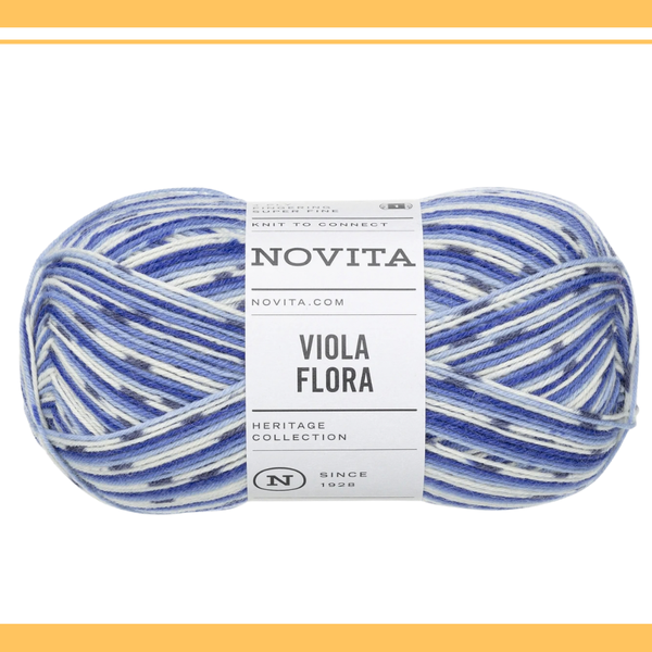 【段染め】【単品】 ヴィオラフローラ-ゼラニウム8341 -Novita ノヴィータ