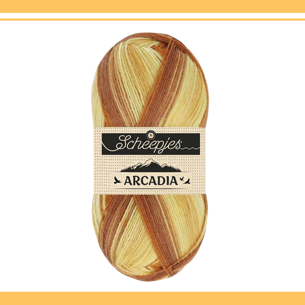 【予約】【単品】ソックヤーン ロングピッチ アルカディア 903 Scheepjes-シェイプイェス