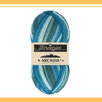 【予約】【単品】ソックヤーン ロングピッチ アルカディア 906 Scheepjes-シェイプイェス