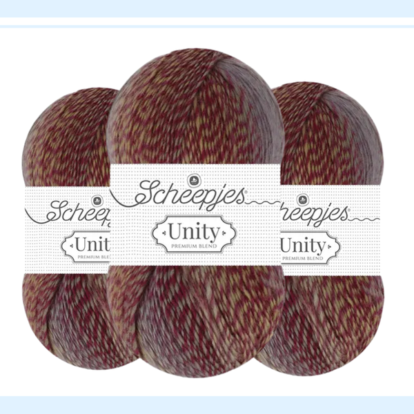 【単品】ソックヤーン Unity(旧アワートライブ) 961 50 Shades of 4ply Scheepjes-シェイプイェス