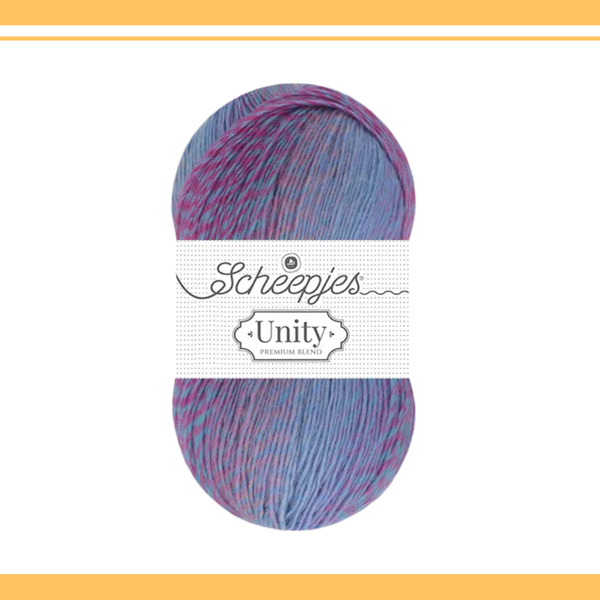 【単品】ソックヤーン Unity(旧アワートライブ) 966 Miss Neriss Scheepjes-シェイプイェス