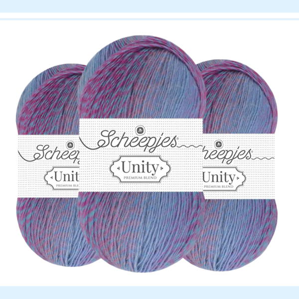 【単品】ソックヤーン Unity(旧アワートライブ) 966 Miss Neriss Scheepjes-シェイプイェス