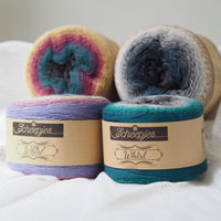 【予約】【単品】ショール 全50色 ボッベル毛糸 ホイール Scheepjes-シェイプイェス