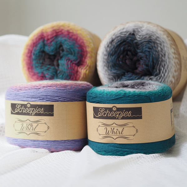 【予約】【単品】ショール 全50色 ボッベル毛糸 ホイール Scheepjes-シェイプイェス