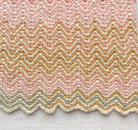 【キット】レシピ付きキット ジグザグスカーフ -けいとやセレクト