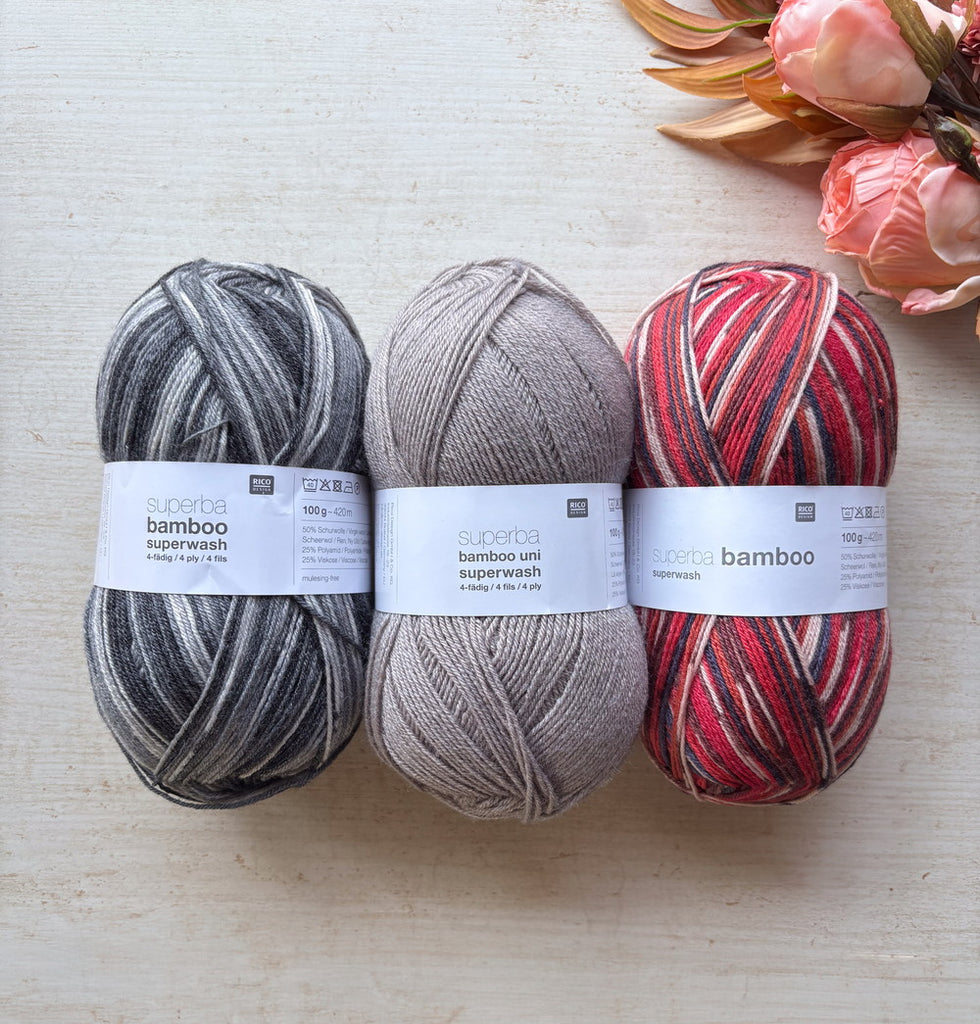 限定キット】赤黒「バスケット編みのベレー帽 」けいとやオリジナル