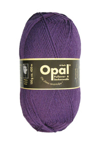 Opal 単色ユニカラー (6本撚り)  7902 紫