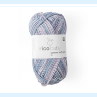 【セット】コットン毛糸 リコ・ベビー 50g 125m RICO DESIGN－リコ・デザイン