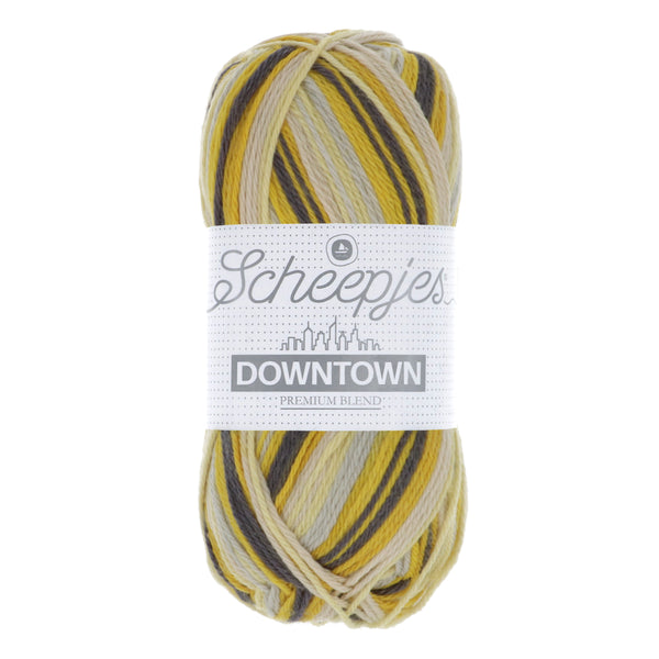 【在庫限り!】【単品】ソックヤーン 50g ダウンタウン 405 Scheepjes-シェイプイェス