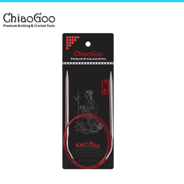 【輪針】先の尖ったレッドシリーズ ChiaoGoo－チャオグー